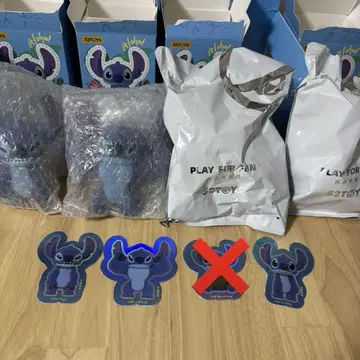 52TOYS 스티치 피규어 3종 세트