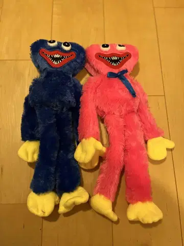 봉제 인형 2개 세트