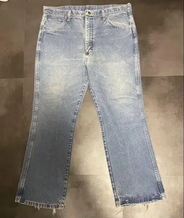Wrangler 부츠 컷 데님 라이트 블루