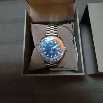 BULOVA 자동 시계 파랑