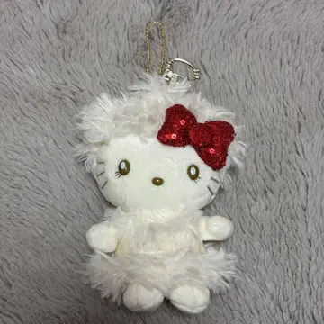 헬로키티 봉제 인형 키링
