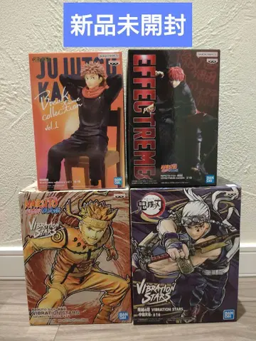 미개봉 새상품 점프 피규어 묶음 판매 NARUTO 귀멸의 칼날 주술회전