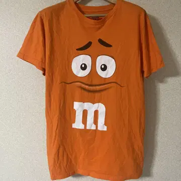 M&M's 오렌지 티셔츠 S 사이즈