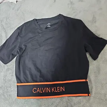 캘빈클라인 CALVIN KLEIN 블랙 반팔 티셔츠 M