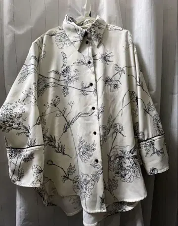H&M 패턴 셔츠 구제 의류