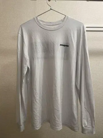 파타고니아 화이트 롱 T