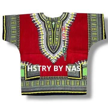 HSTRY BY NAS 다시키 셔츠 단종 상품 민족 나스 래퍼 완판템