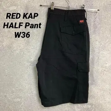 RED KAP 레드 캡 카고 팬츠 블랙 치노 팬츠 W36