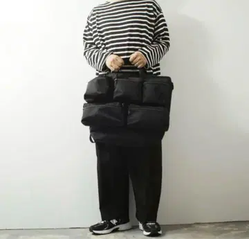 FADEN 카오스 그리드 숄더 백