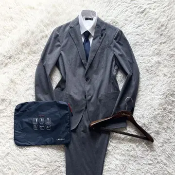 <24ss> LARDINI easy wear 그레이 수트 사이즈 46