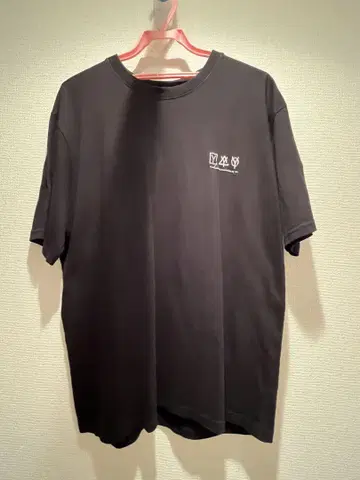 OY 블랙 티셔츠 오버 사이즈 두꺼운 원단 한국