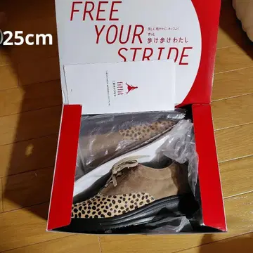 FITFIT 레오파드 무늬 스니커즈 25cm