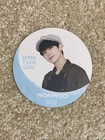 SEVENTEEN CAFE 2020 원우 한정판 코스터