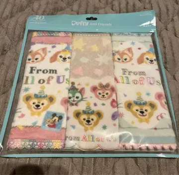 Duffy and Friends 타월 3종 세트 40주년 한정판