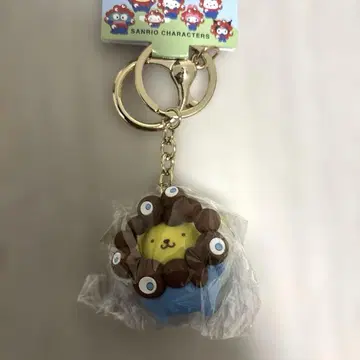폼폼푸딩 오사카 만국박람회 공식 입체 키링 밋밋한 모자