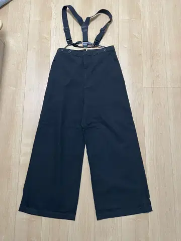Spick & Span (스픽 앤 스팬) 서스펜더가 달린 워커 팬츠