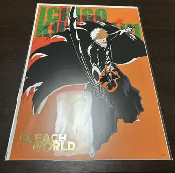 BLEACH WORLD A3 포스터 스티커 쿠로사키 이치고