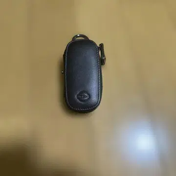 블랙 가죽 지퍼식 키 케이스 닛산 한정품