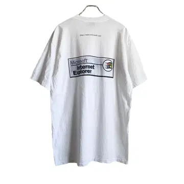 DEADSTOCK 90s MICROSOFT 프린트 티셔츠 XL 프로모션
