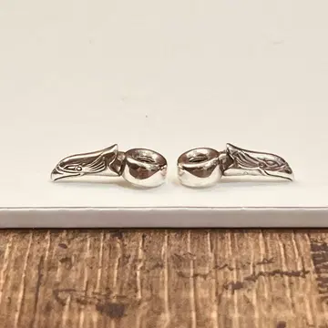 TADY & KING 이글 헤드 비즈 SV 목걸이 부품 2개