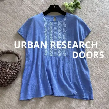 URBAN RESEARCH 어반 리서치 코튼 블라우스 풀오버