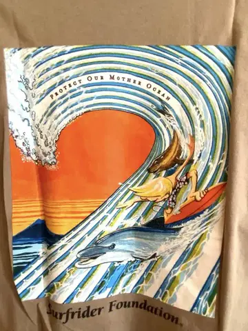 Surfrider Foundation 티셔츠 베이지