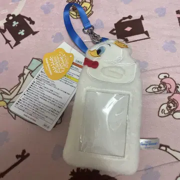 도쿄 디즈니랜드 도날드 팔루자 카드 홀더 패스 케이스