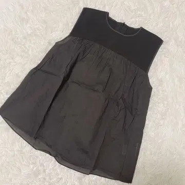 BALLSEY 마테리아 콤비 슬리브리스 풀오버 투모로우랜드