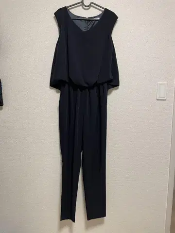 네이비 올인원 허리밴딩