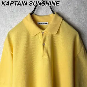 KAPTAIN SUNSHINE 사슴 무늬 피케 셔츠 캡틴 선샤인