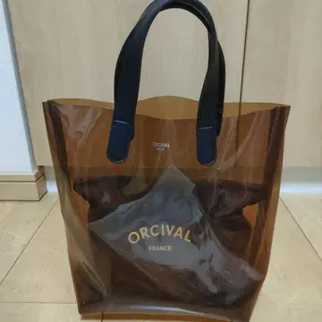 ORCIVAL 클리어 백 브라운