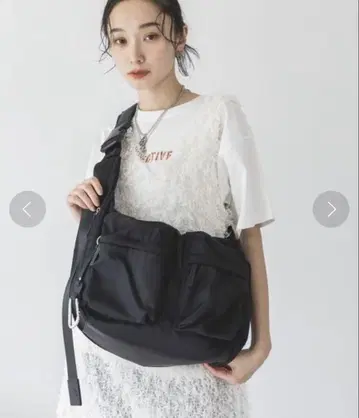 JEANASIS 나일론 벨트 바디 백