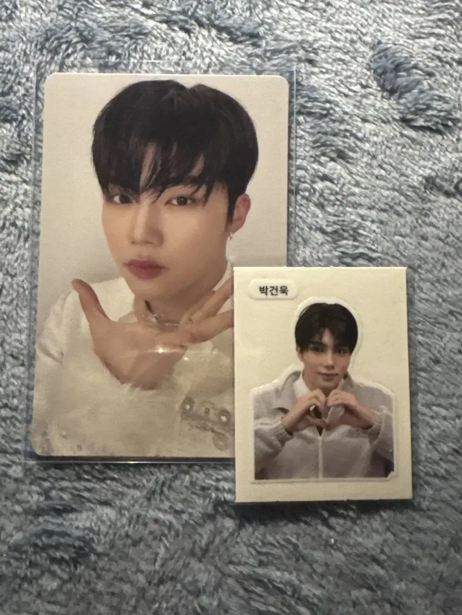 Zerobaseone Park Gunwook 2nd Album Melting Point Photocard and Colorgram