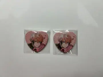Melty Valentine 캔뱃지 아키 가와 2개 세트