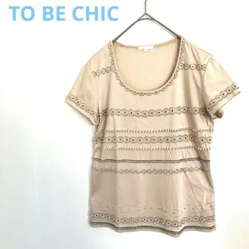 럭셔리 TO BE CHIC 반팔 티셔츠 컷소 비즈 삼양상회