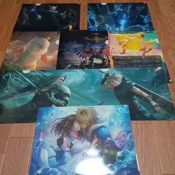 MTG 파이널 판타지 로손 클리어 파일 8종 컴플리트 세트