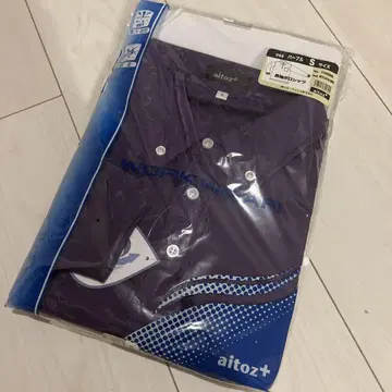 aitoZ+ 긴팔 피케 셔츠 S 퍼플