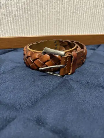 메쉬 벨트 브라운 USED 빈티지