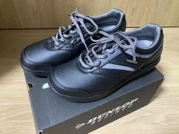 DUNLOP 리파인 스니커즈 24.5 4E 블랙