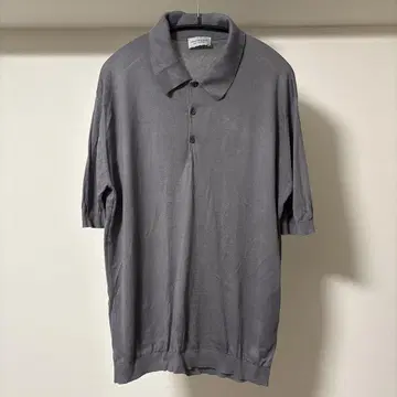 JOHN SMEDLEY 피케 셔츠 그레이