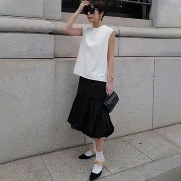 정품 machatt 벌룬 스커트 S 마챠트