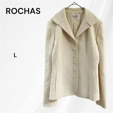 로샤스 프리미에르 자켓 노카라 자켓 L 아이보리