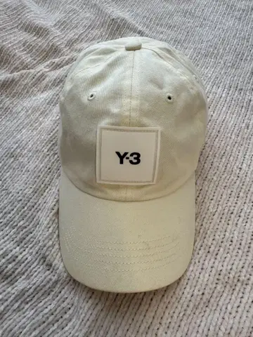 y3 와이 쓰리 캡 화이트 화이트 Y-3 모자