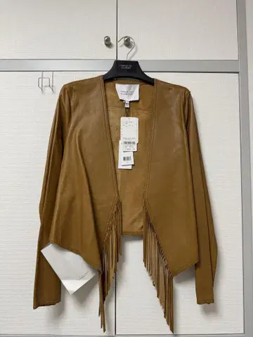 DEREK LAM 10 CROSBY 양가죽 자켓