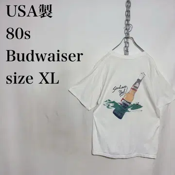 80년대 USA제 버드와이저 Budweiser 티셔츠 XL 맥주