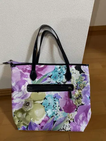 꽃무늬 토트백