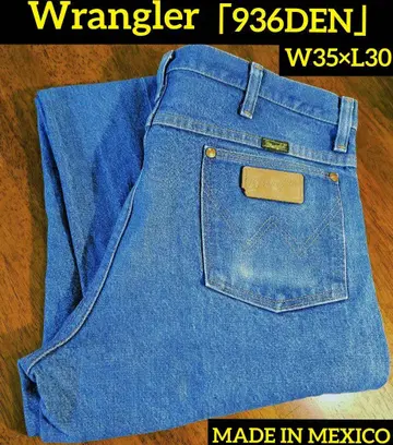Wrangler 랭글러 청바지 카우보이 스트레이트 936DEN 파랑