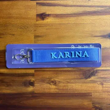 aespa 자필 메시지 타크 KARINA 카리나 에스파 공식 굿즈