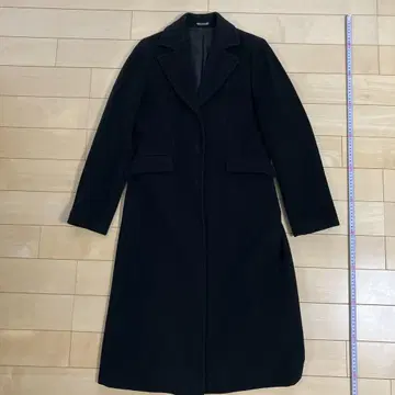 COMME CA DU MODE 블랙 롱 코트 M 사이즈