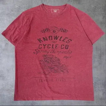 KNOWLES CYCLE CO 티셔츠 1967년